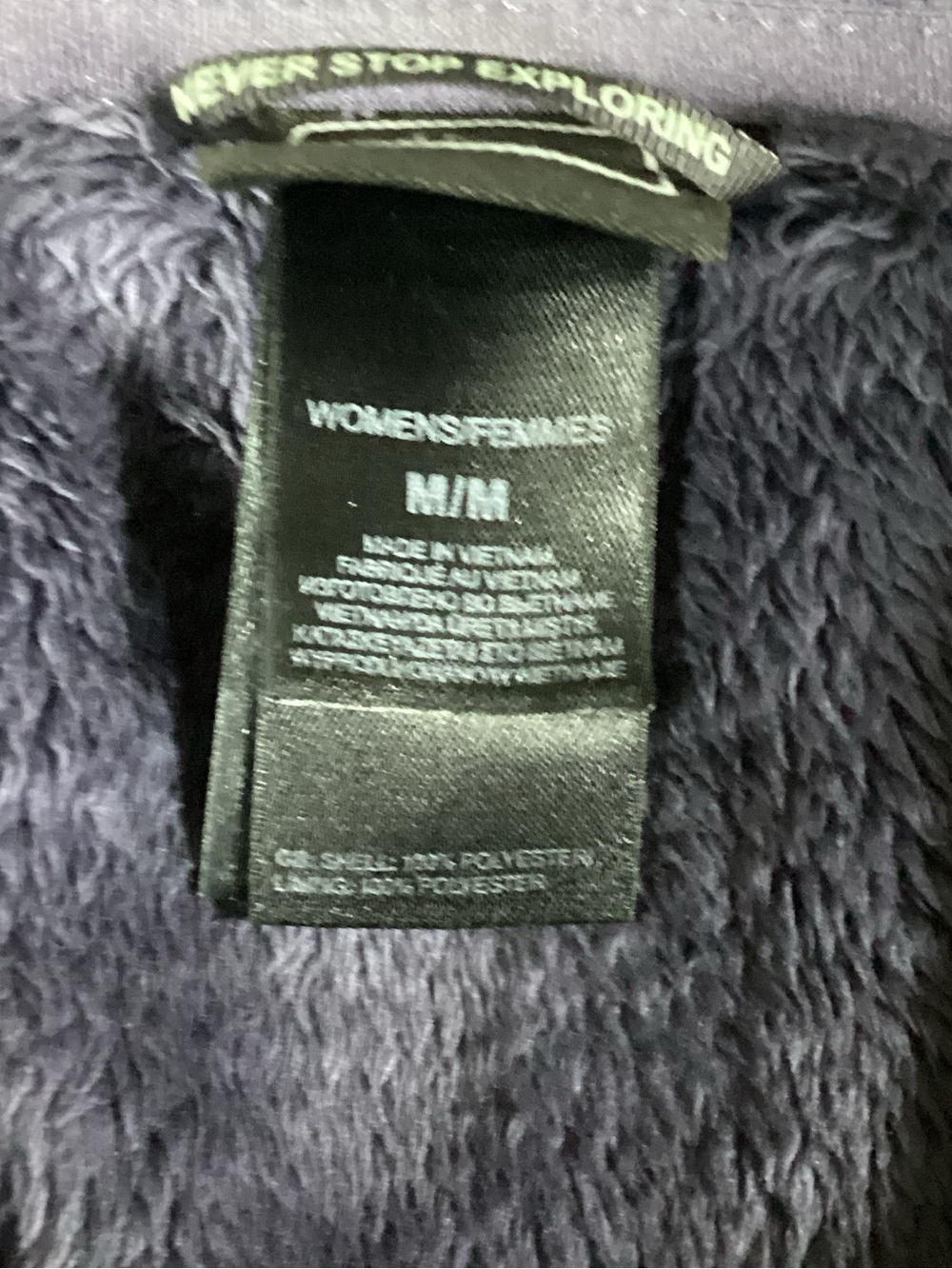 The North Face Plush Full-Zip Jacket - midnight blue - Picture 7 of 13